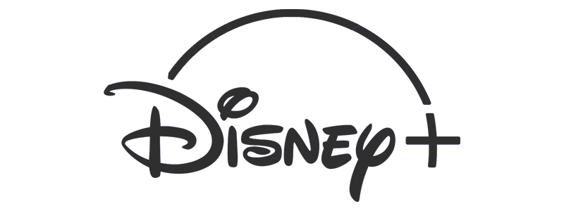 Disney Plus logo black