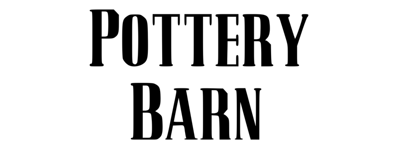 Pottery Barn logo black
