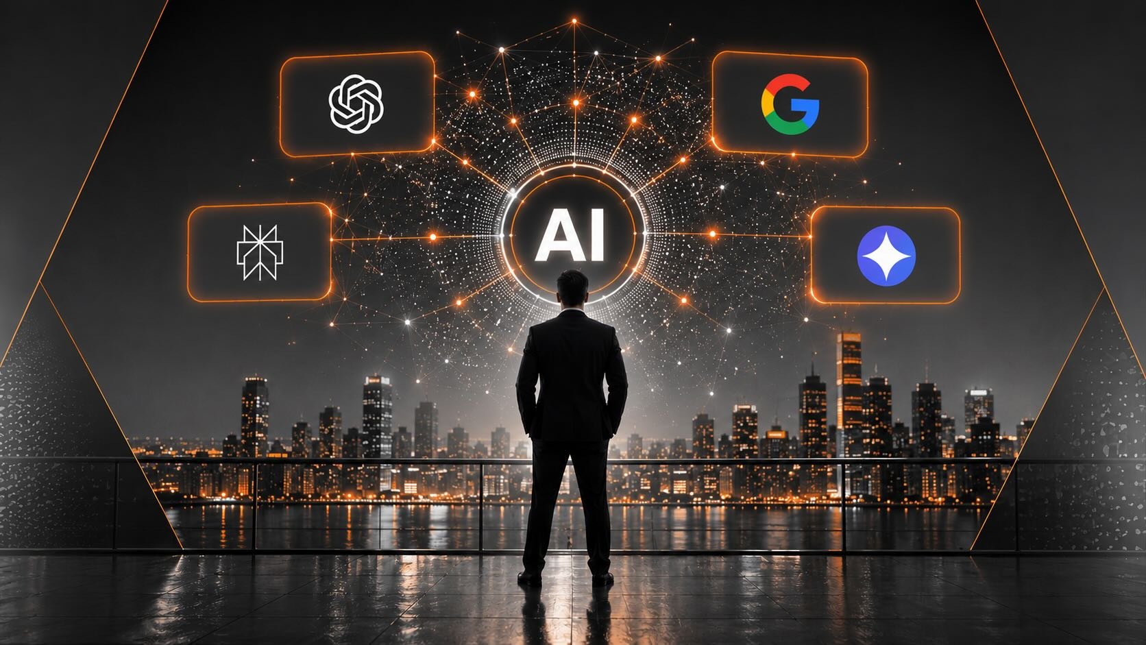 Image of business executive considering how to build an AI trust authority framework for his brand Image of business executive considering how to build an AI trust authority framework for his brand