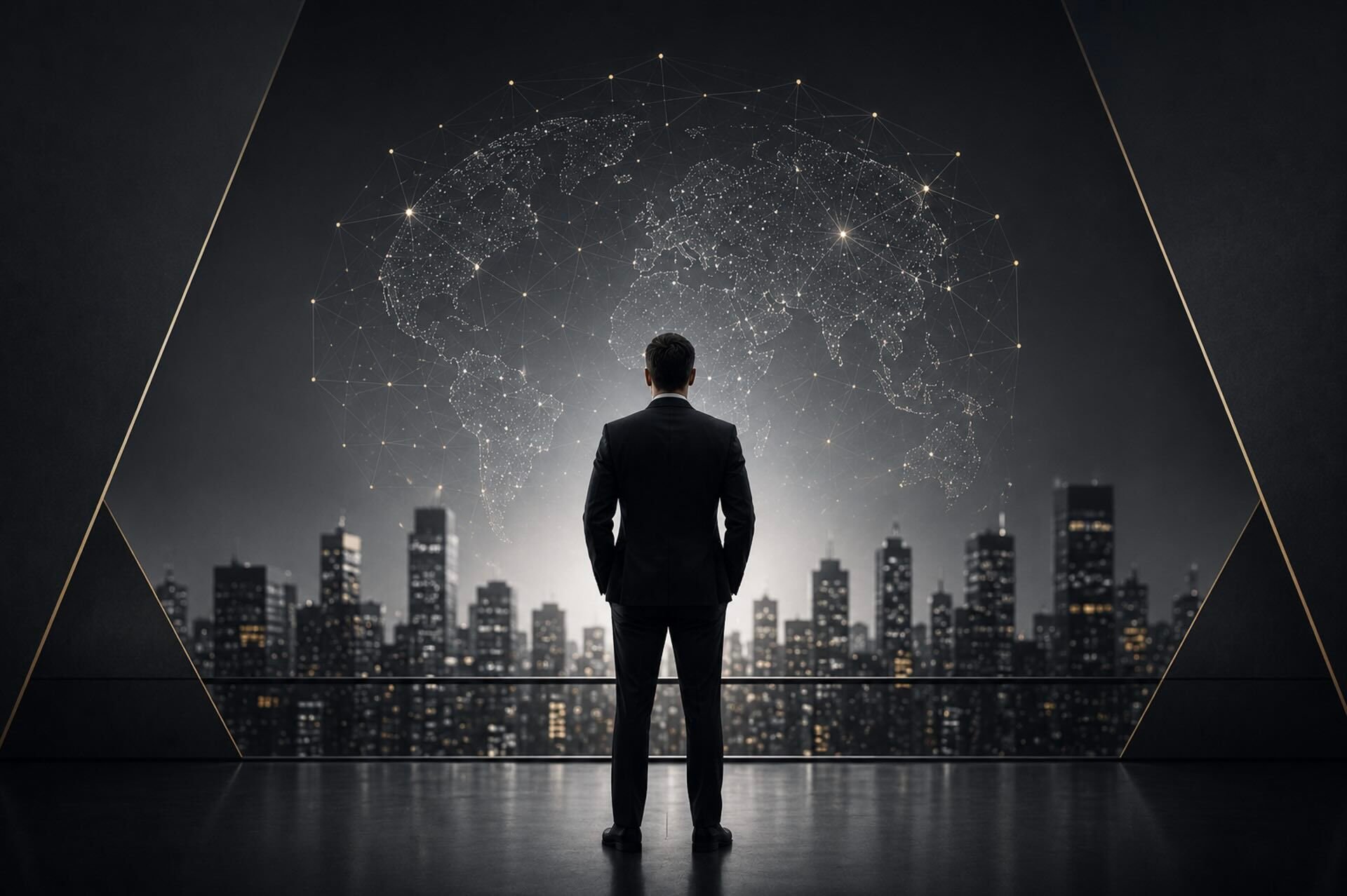 Image of business executive considering how to build an AI trust authority framework for his brand Image of business executive considering how to build an AI trust authority framework for his brand