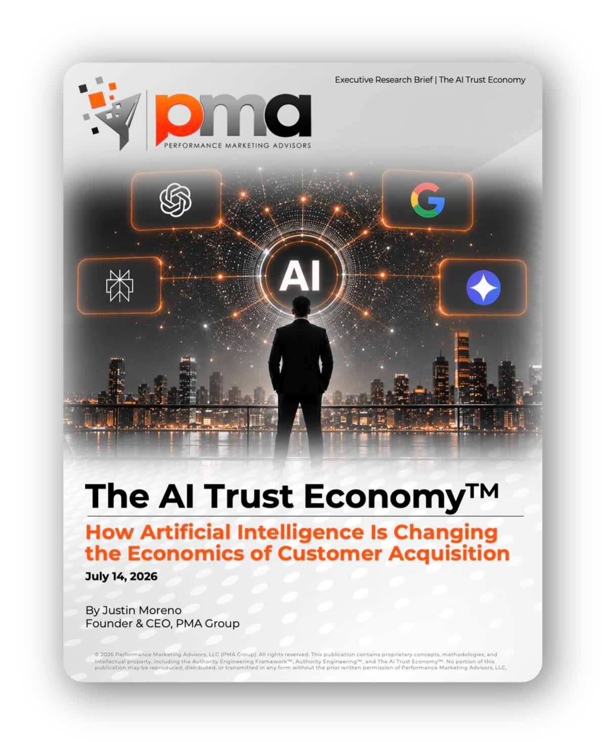 Cover of the AI Trust Economy White Paper on Crain's Business
