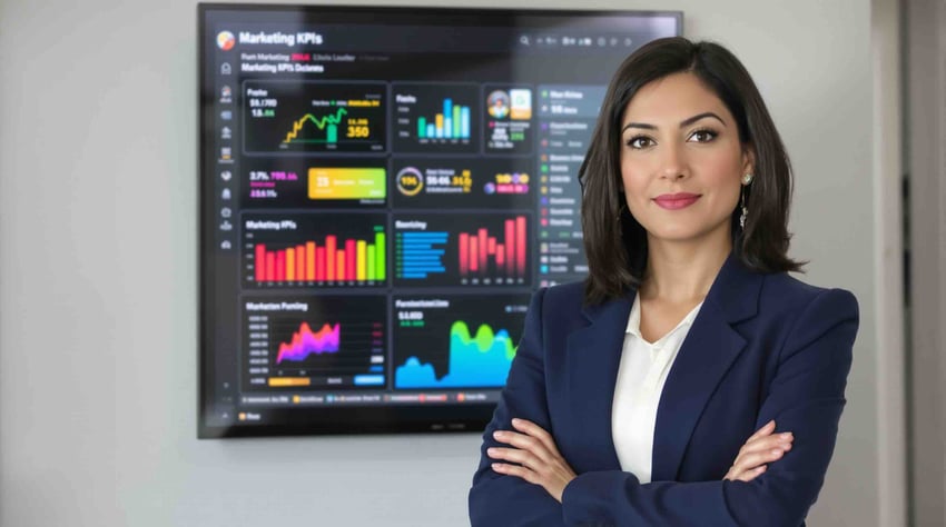 confident businesswoman