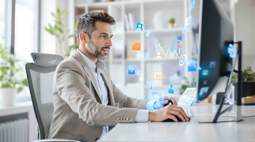 marketer analyzing campaigns