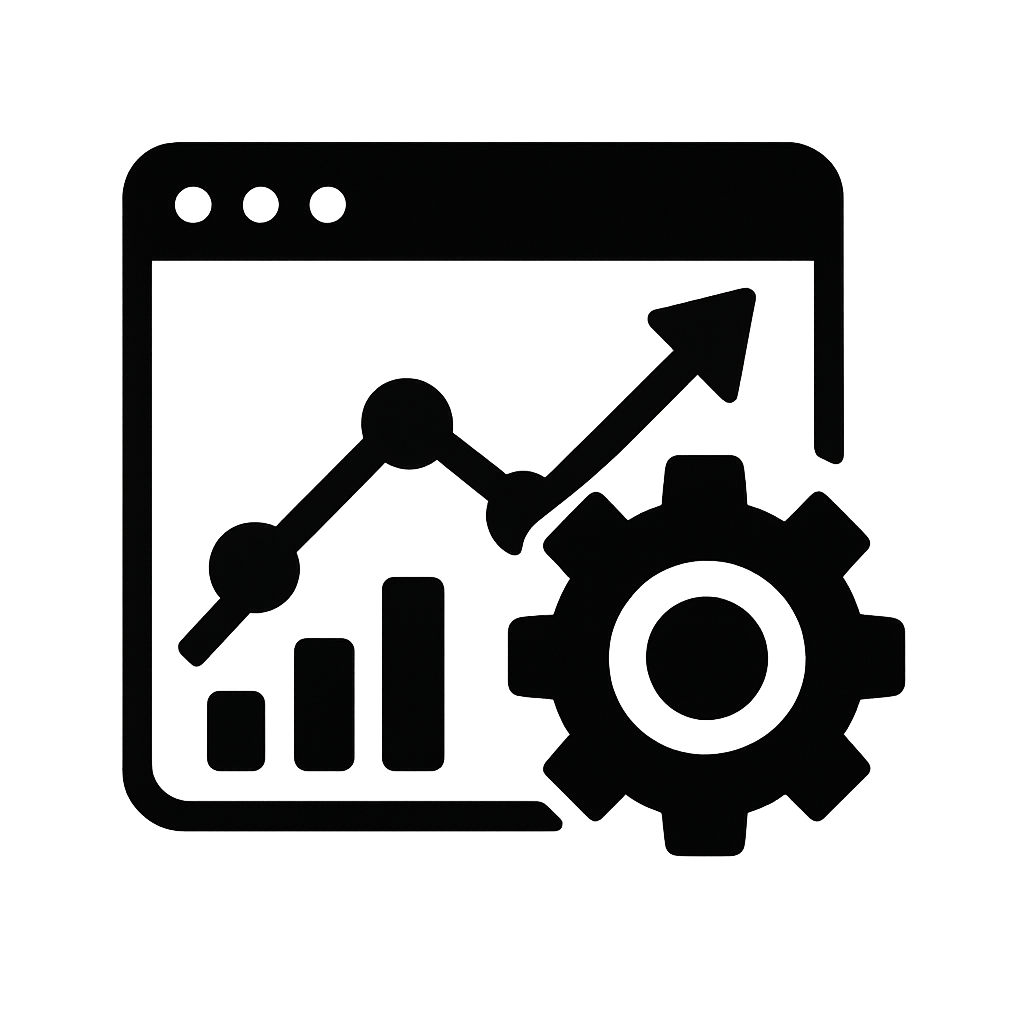 Black icon website optimization