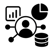 CRM data black icon no words-1-1