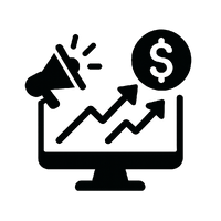 Performance marketing black icon-1