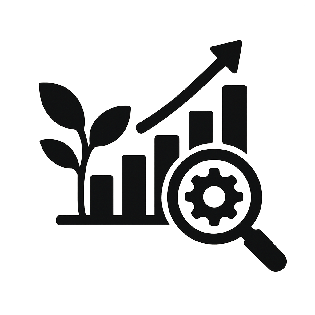 black icon organic seo