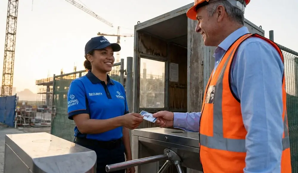construction site security services