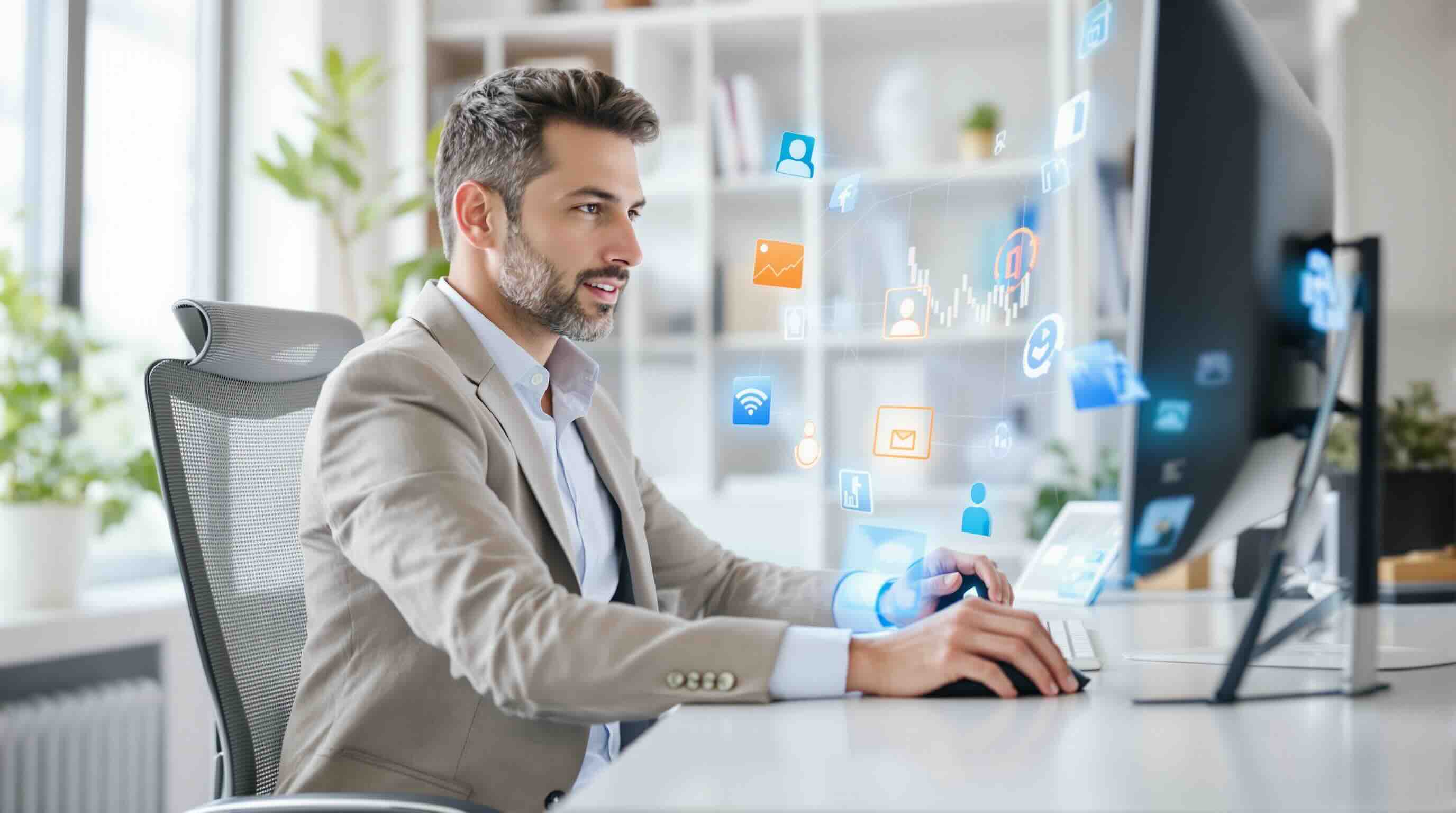 marketer analyzing campaigns